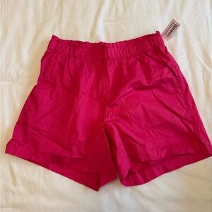 Old Navy Pink High Waist Shorts Lightweight Elastic Fit